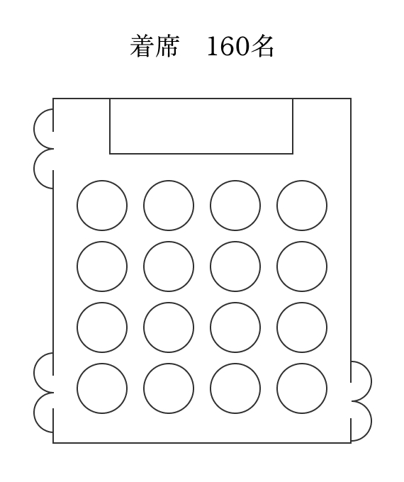 シンフォニーのレイアウト例