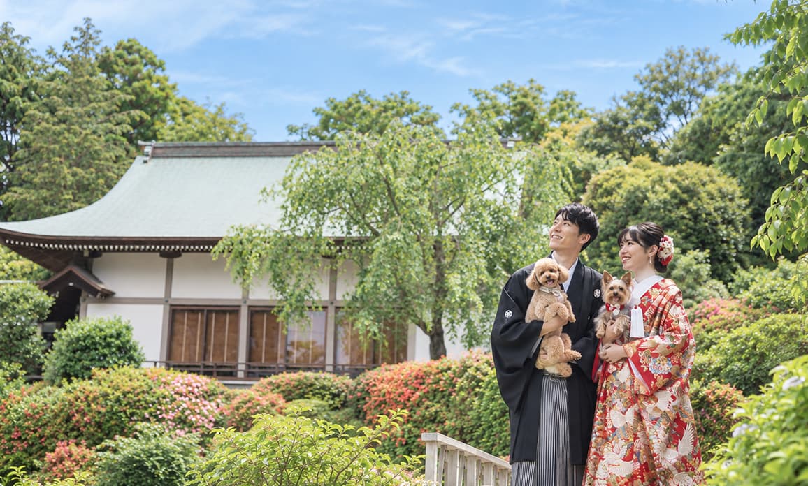 お支度後のフォト撮影