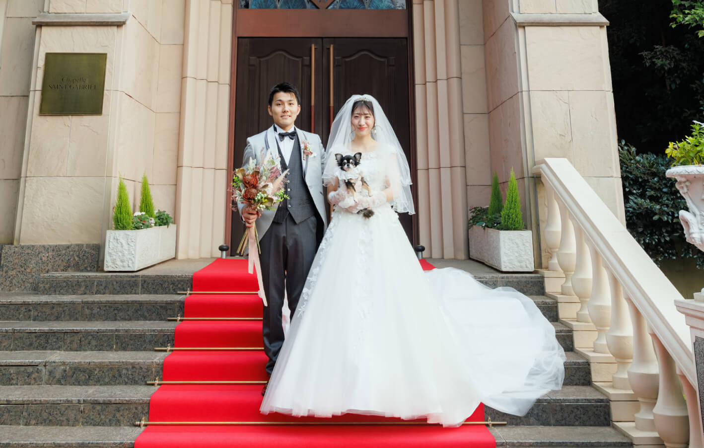 ペットと一緒に過ごせる結婚式