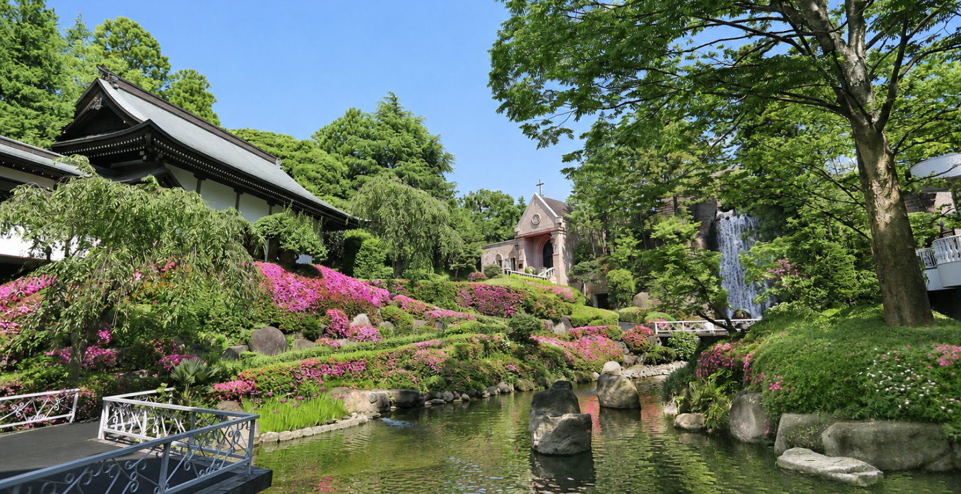 1,500坪の広大な庭園イメージ
