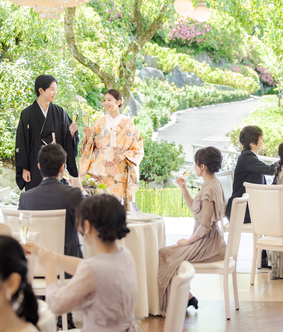 四季とともに、美しい記憶を残す日本庭園